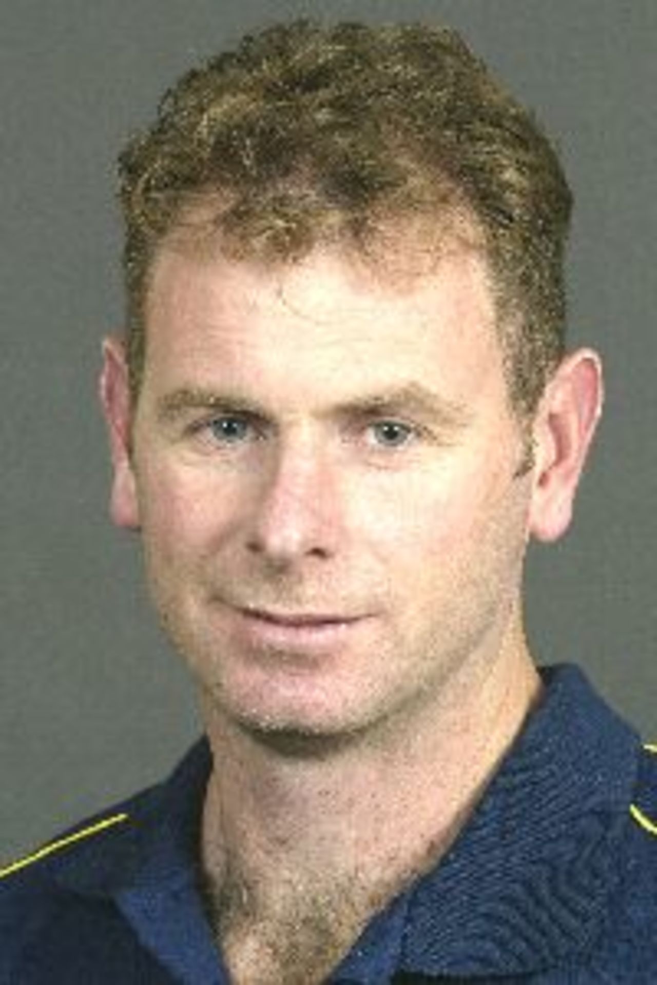 Portrait of Paul Reiffel, umpire, August 2002