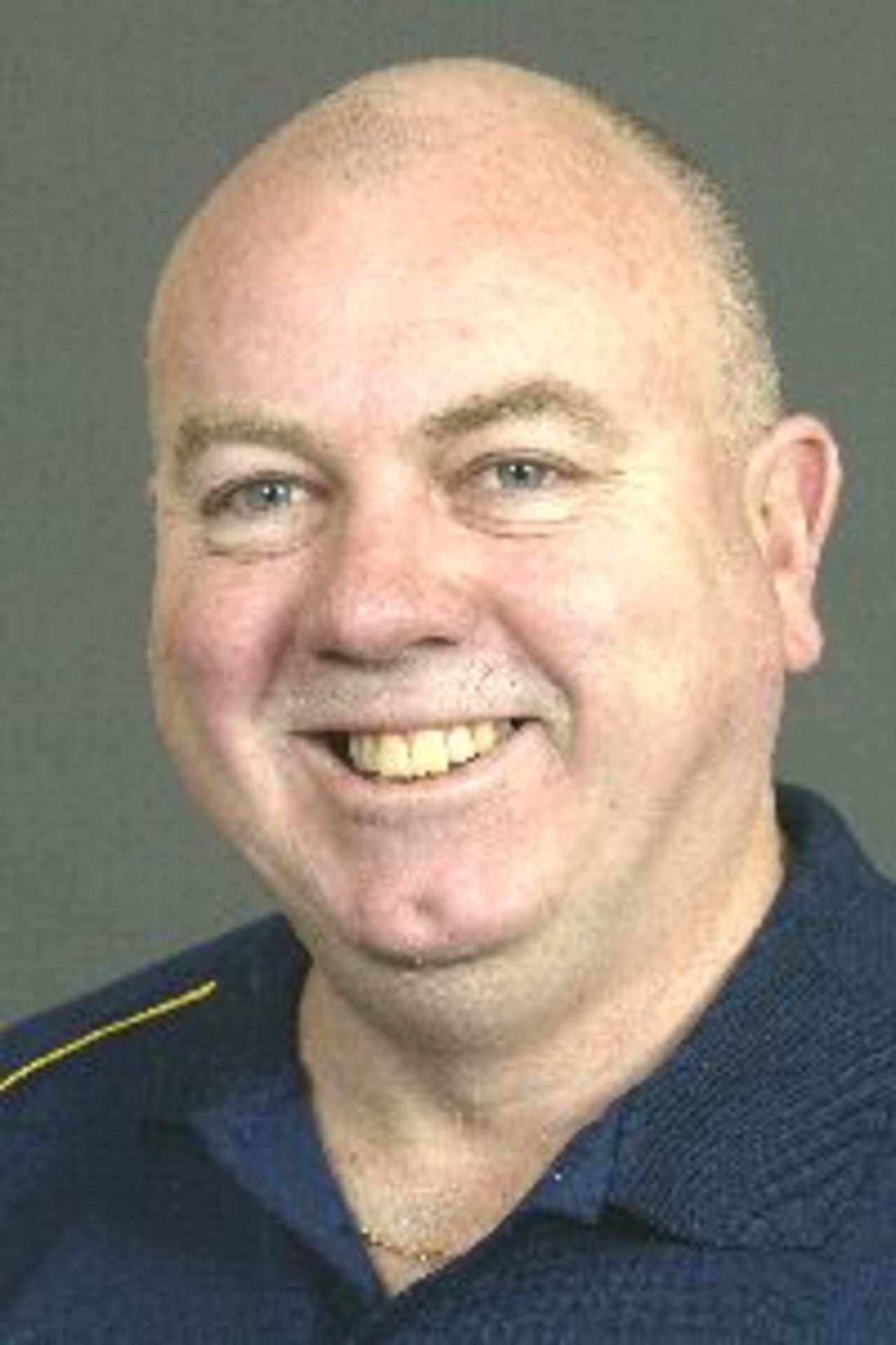 Portrait of Steve Davis, umpire, August 2002