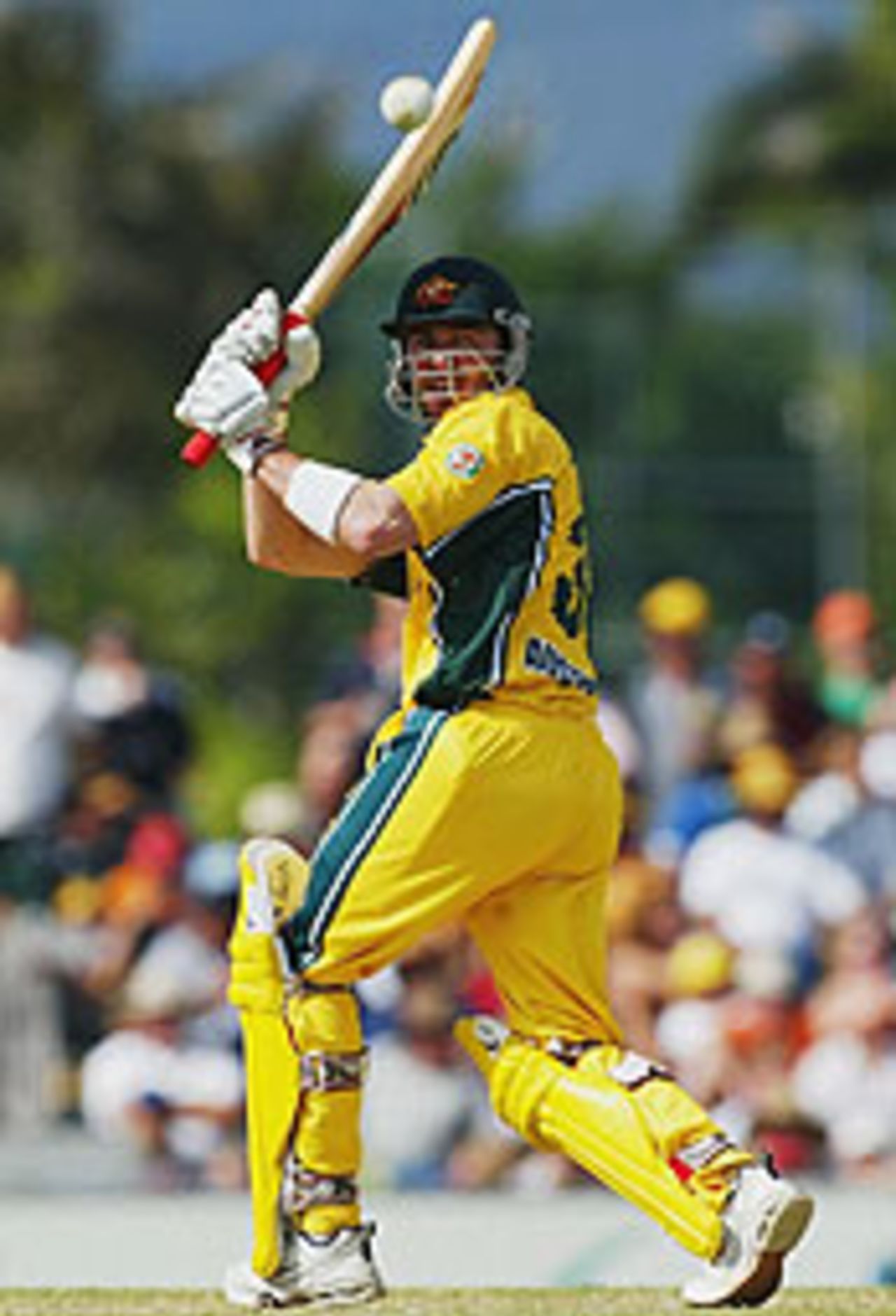 Damien Martyn on his way to a blistering 92* against Bangladesh