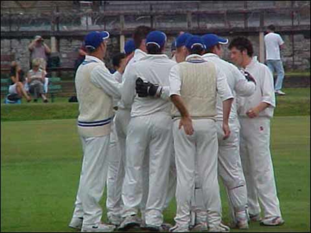 The East Lancs reply got off to the worst start possible when Phil Bolton fell to Austin's first ball