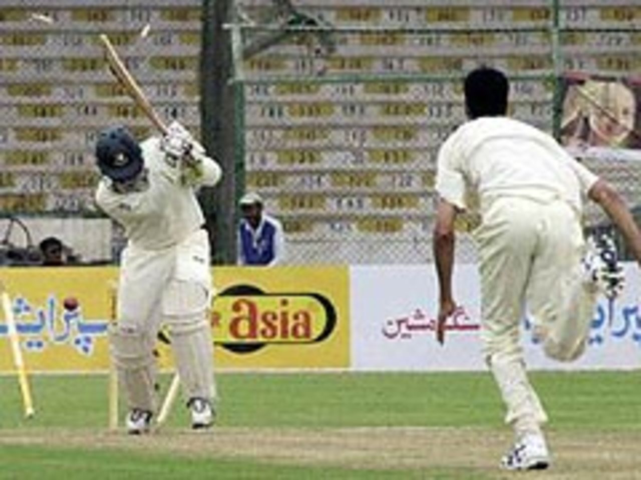 A familiar start, as Umar Gul bowls Javed Omar for 1. But Bangladesh had recovered strongly by the close