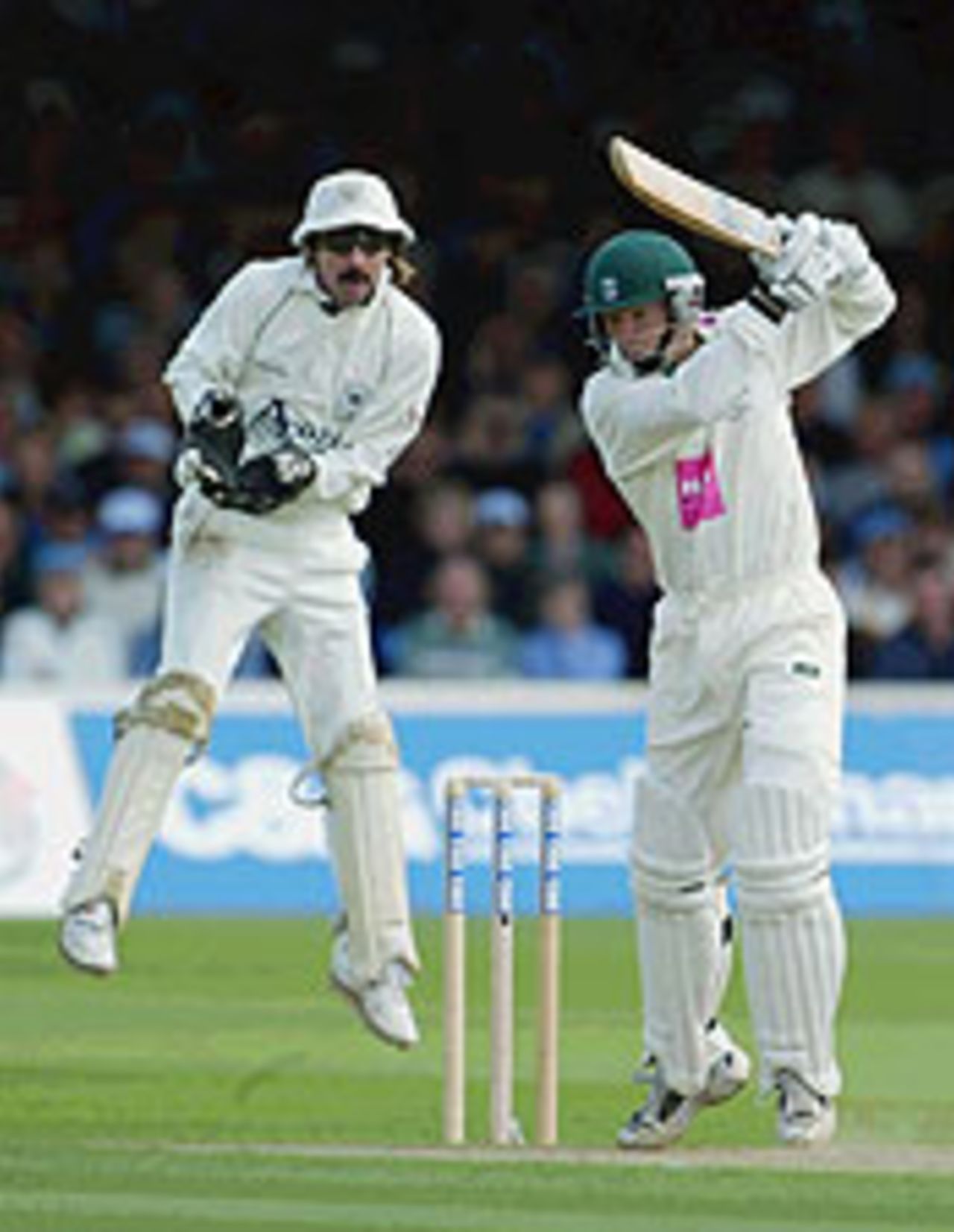 Jack Russell and Gareth Batty
