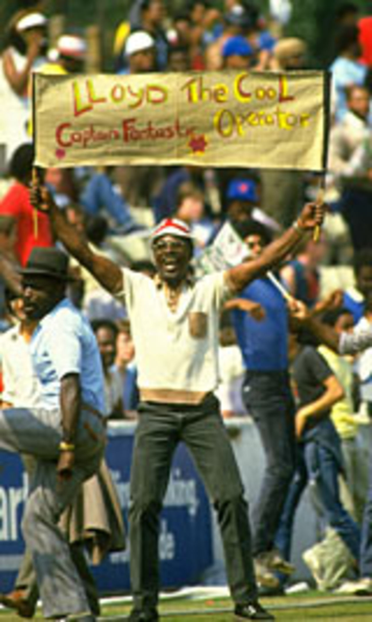 West Indian spectator at Lord's, 1989