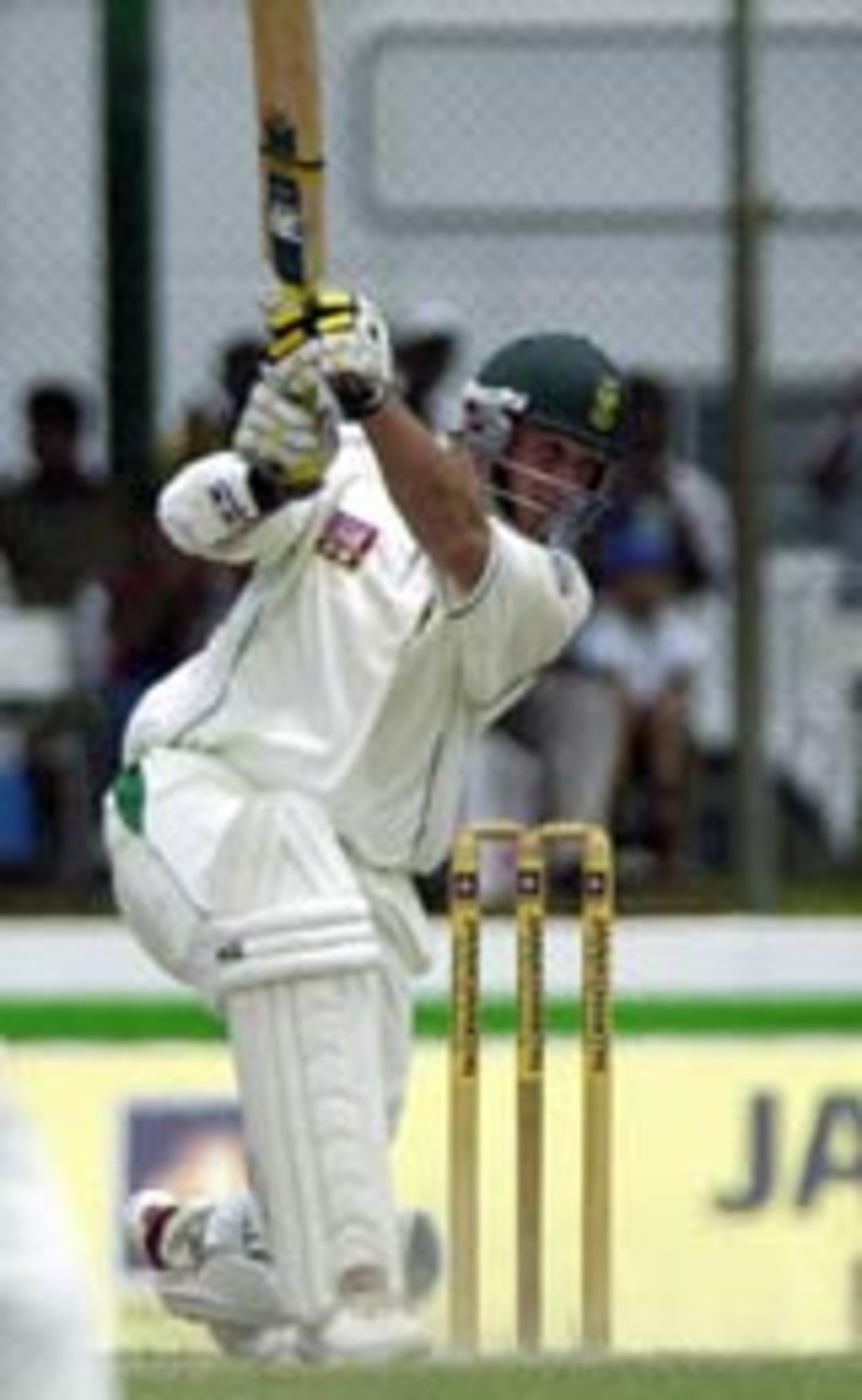 Graeme Smith led the South African defiance, Sri Lanka v South Africa, 1st Test, Galle, August 8, 2004