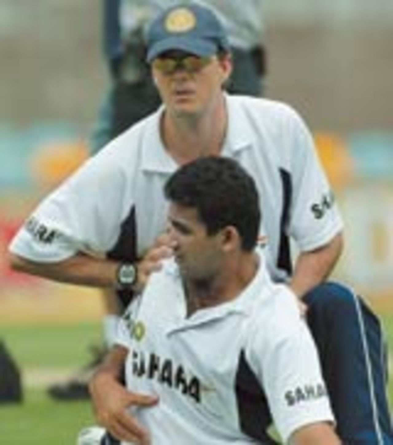 Andrew Leipus works with Zaheer Khan