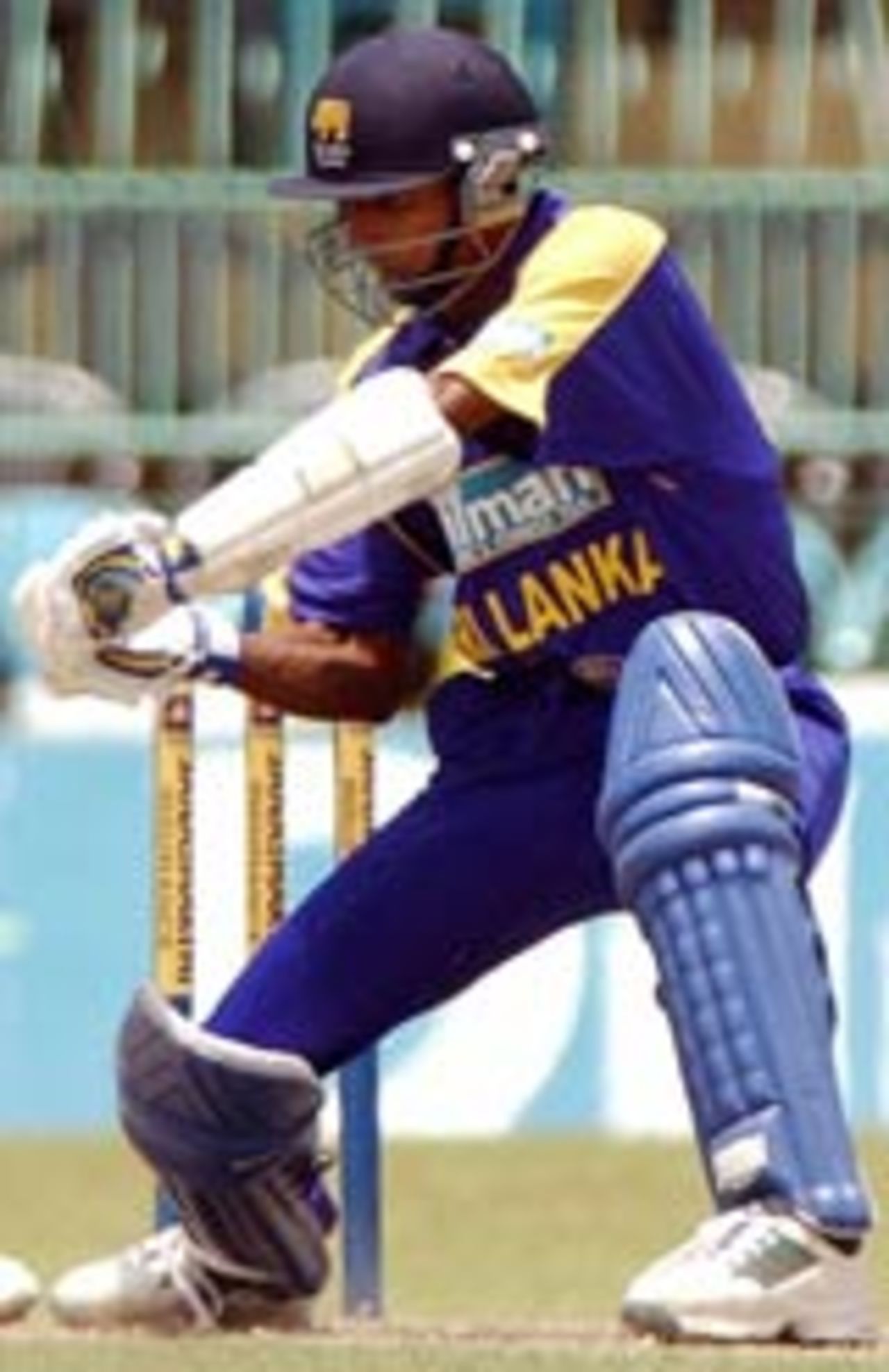 Upul Chandana cuts, Sri Lanka v South Africa, 2nd ODI, Colombo, August 22, 2004