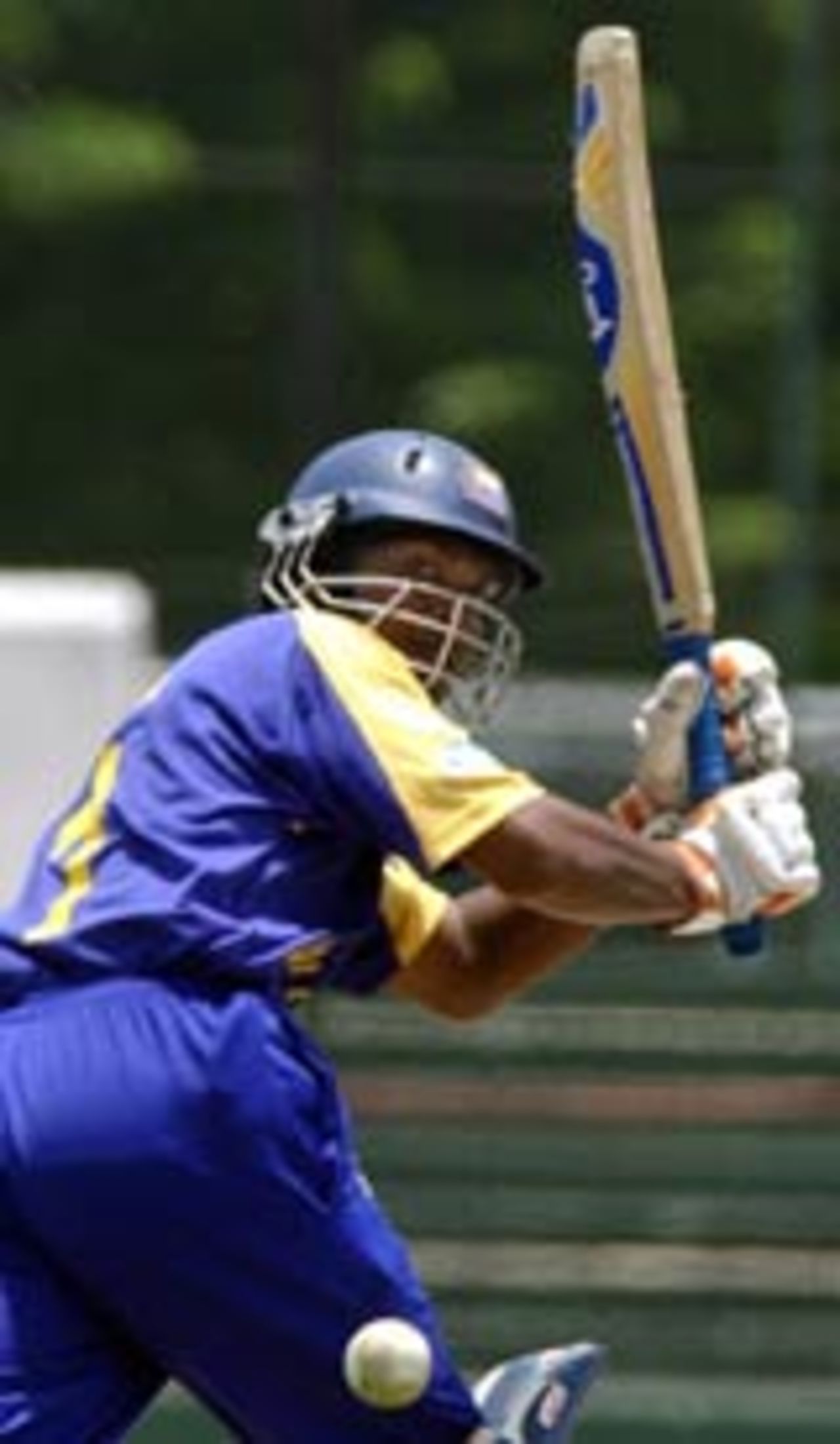 Kumar Sangakkara glances the ball fine, South Africa v Sri Lanka, 5th ODI, Colombo, August 31, 2004