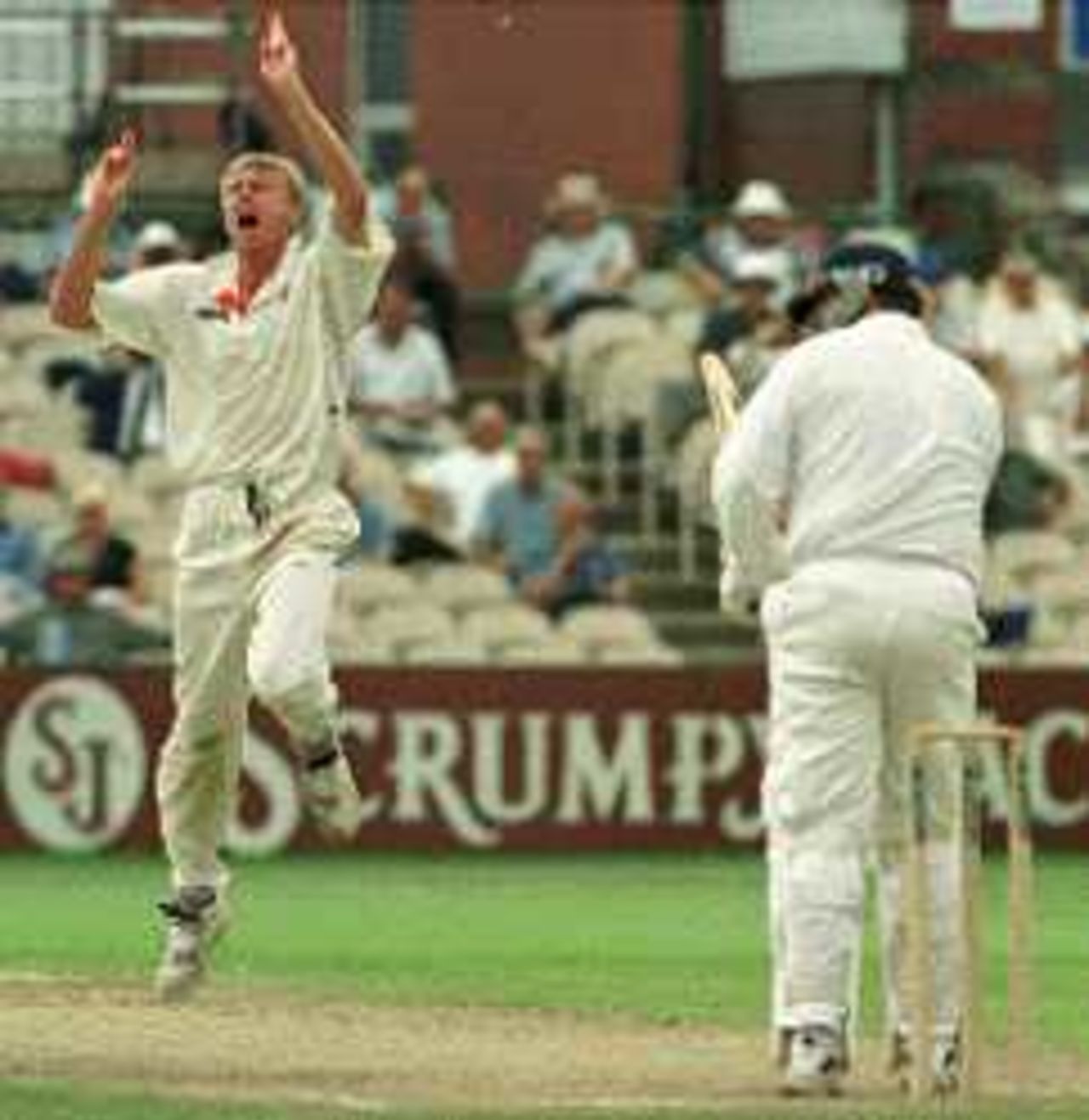 Morris lbw by Peter Martin, County Championship, Lancashire v Durham, 1-4 September 1999