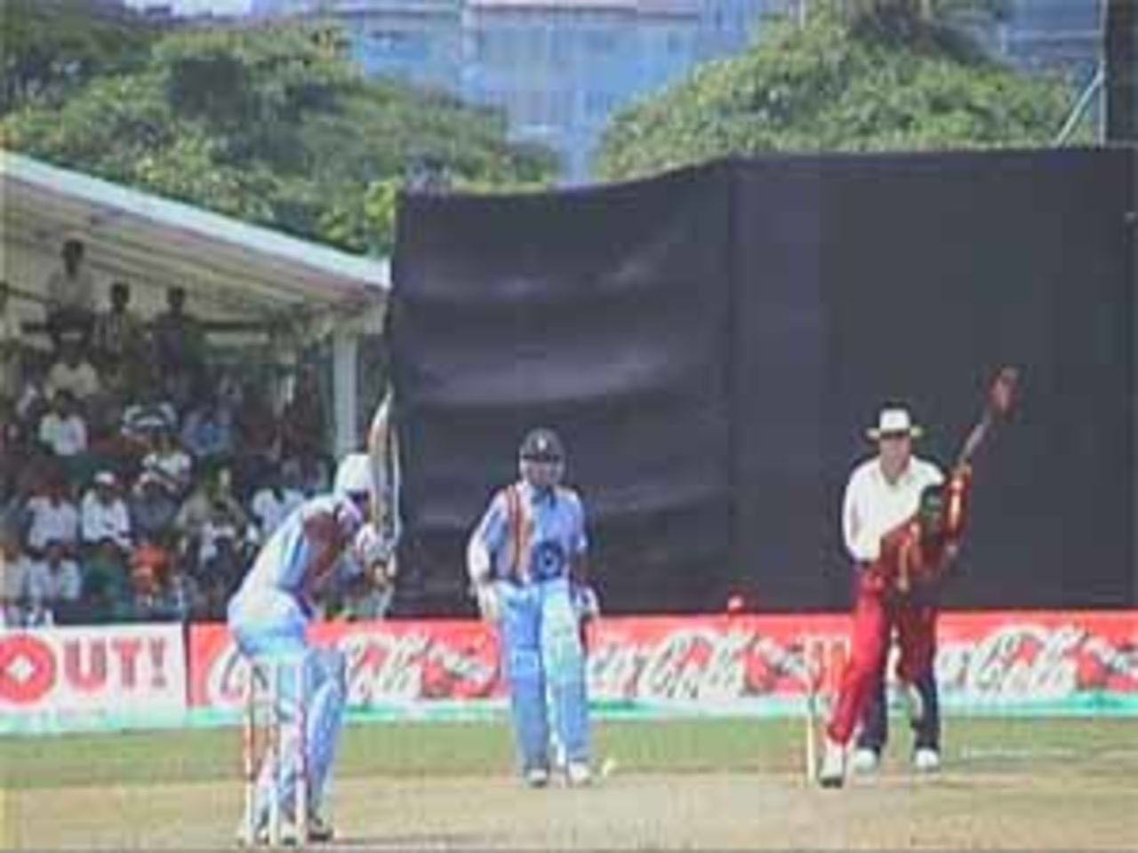 Chopra makes the best of the opportunity given to him, India v West Indies (Final), Coca-Cola Singapore Challenge, 1999-2000, Kallang Ground, Singapore, 7 Sep 1999.