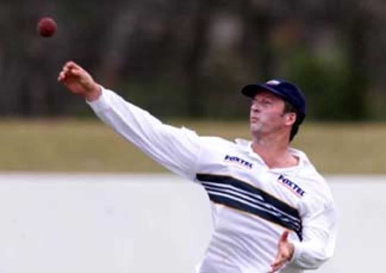 21 Sep 1999: Steve Waugh of Australia at Training at Galle International Stadium, in the lead up to the Galle Test tomorrow, Galle, Sri Lanka.