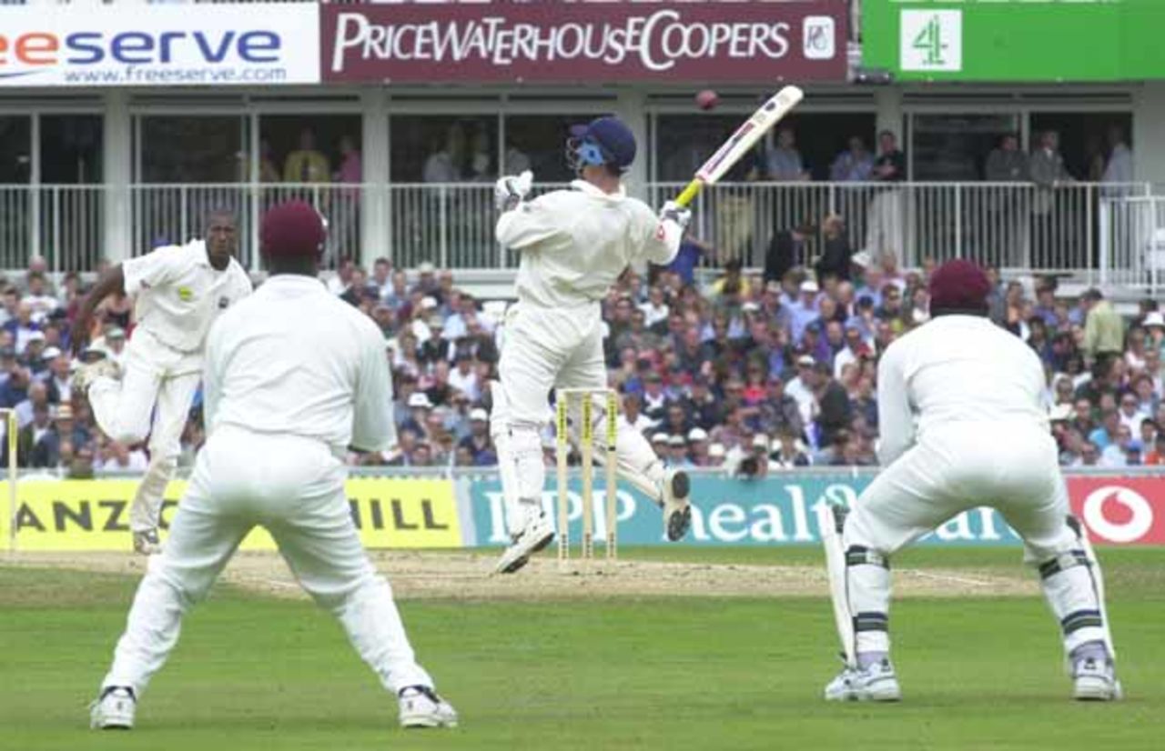 England v West Indies, 5th Test at the Oval, Day Two