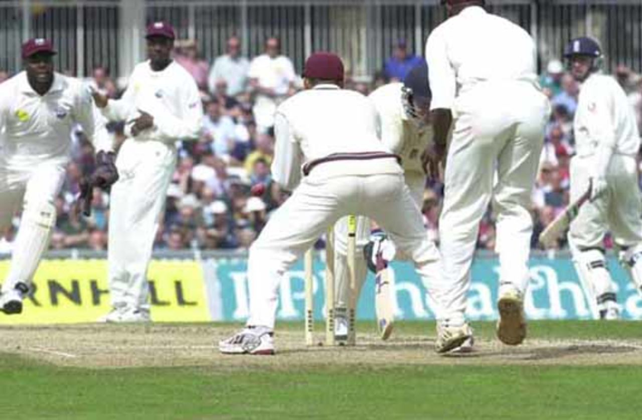 The Cornhill Insurance Test Match in the 2nd day England v West Indies 2000