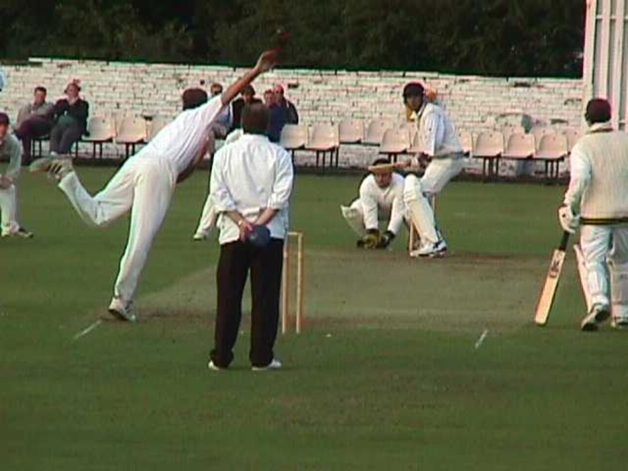 East Lancs South African professional Claude Henderson took five Accrington wickets but could not remove Tariq Hussain