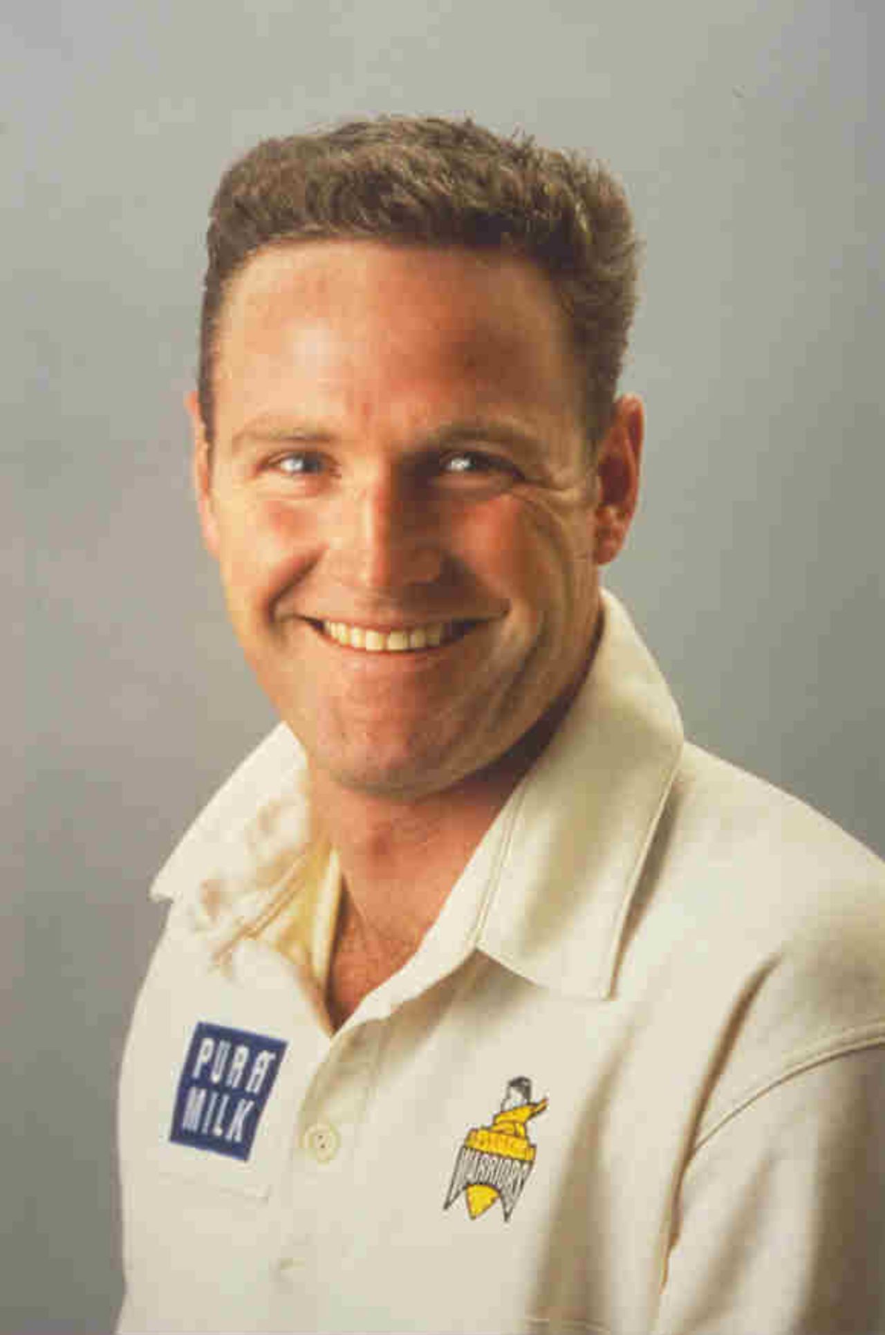 Western Australian Cricketer Gavin Swan Player Portrait circa 2000-01