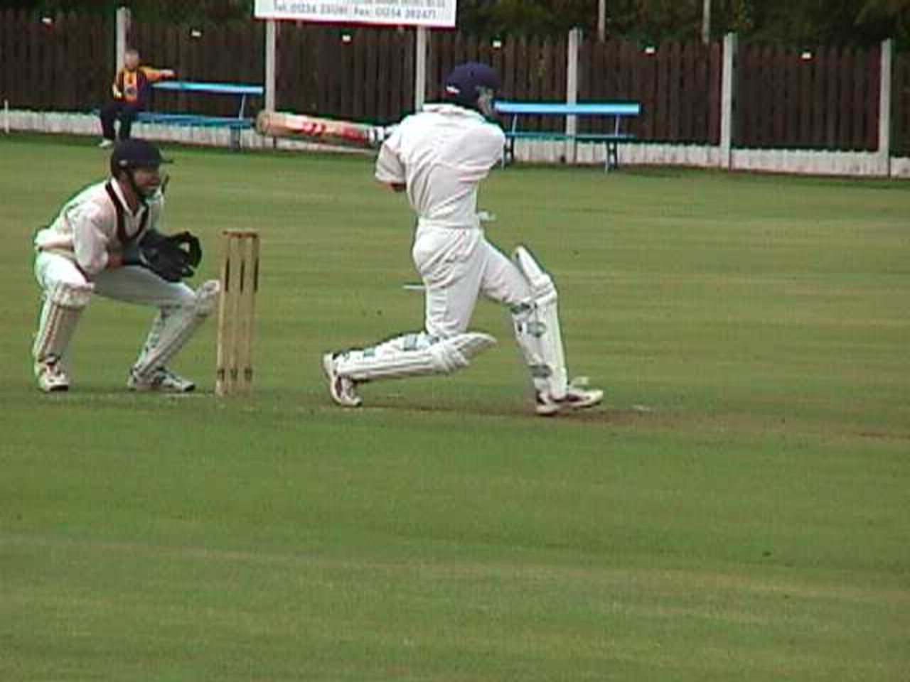 Bradley Hodge pulls Brendon Nash to square leg