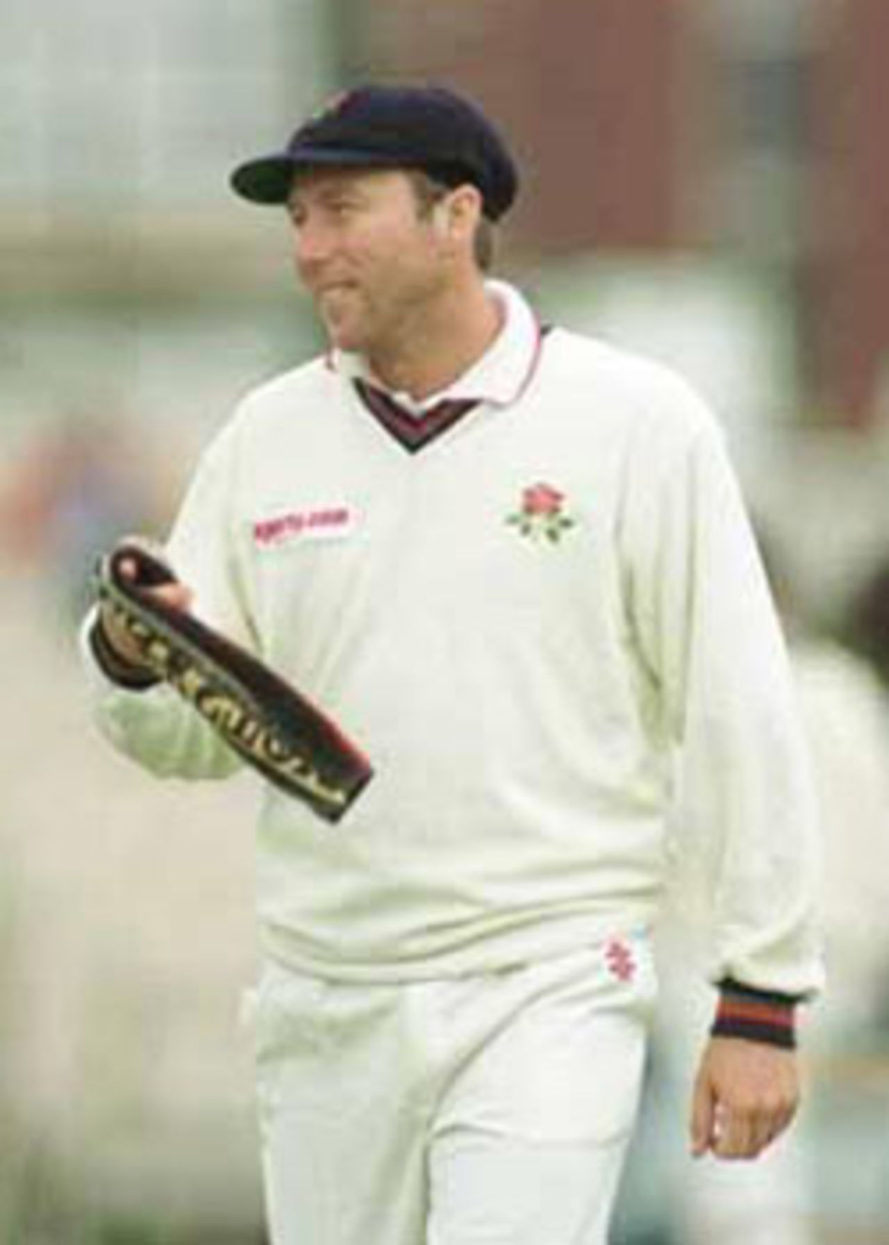 Mike Atherton on the field, PPP healthcare County Championship Division One, 2000, Lancashire v Surrey, Old Trafford, Manchester, 13-16 September 2000(Day 2).