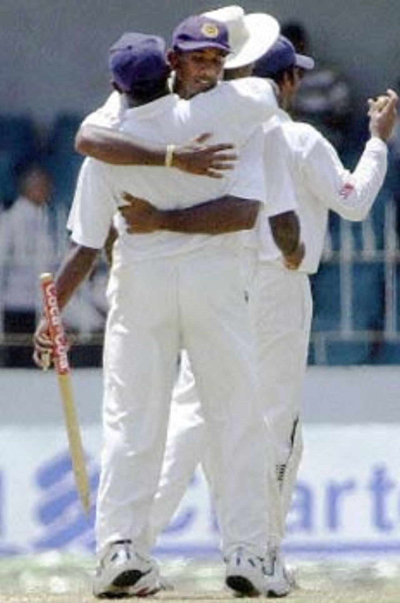 02 September 2001: India in Sri Lanka 2001, 3rd Test, Sri Lanka v India, Sinhalese Sports Club Ground, 29 Aug-02 Sep 2001, (Day 5)