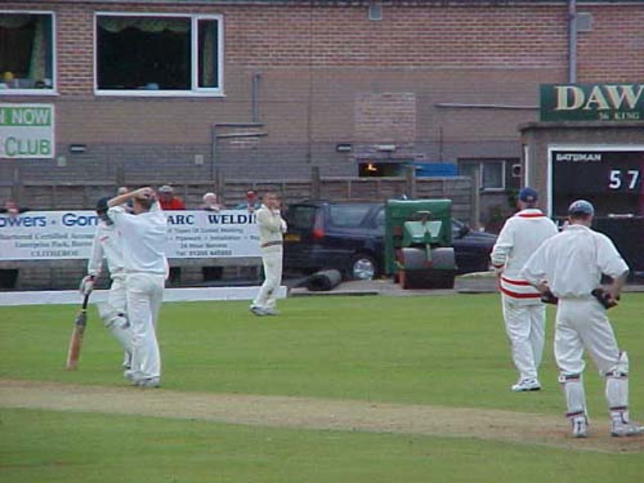 A let off for Alan Armer after Derek Proud drops the ball