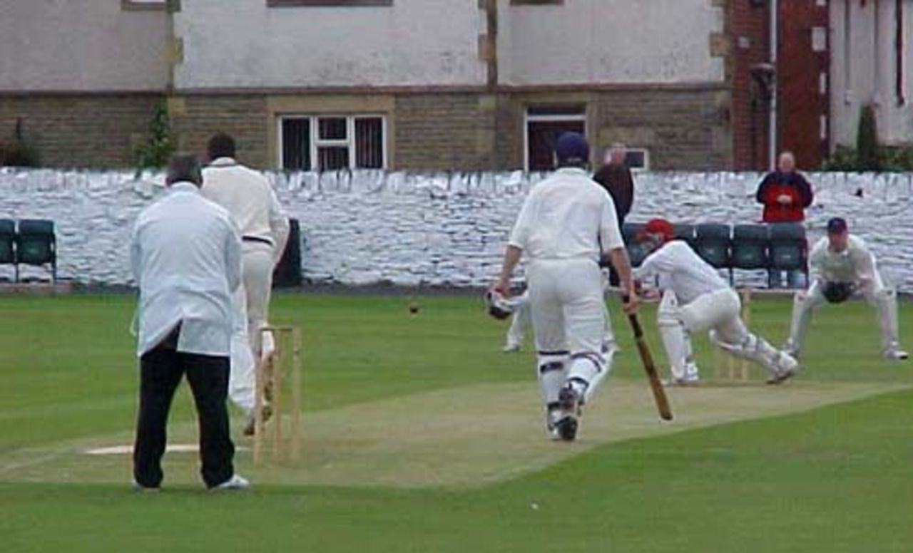 On Sunday Enfield soon lost Damien Hartley