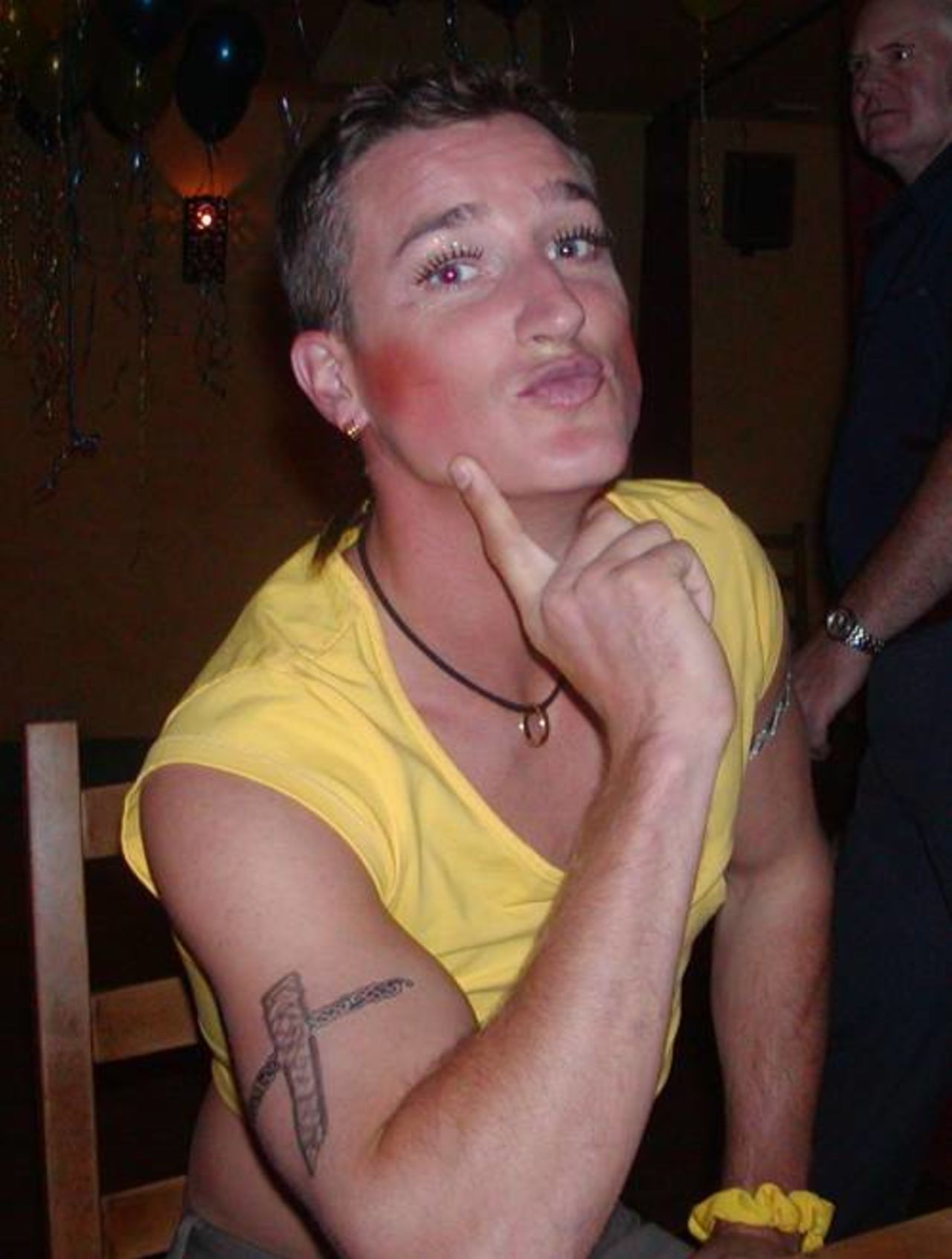 Sporty Spice looking very sexy - Hants end of season party 2001