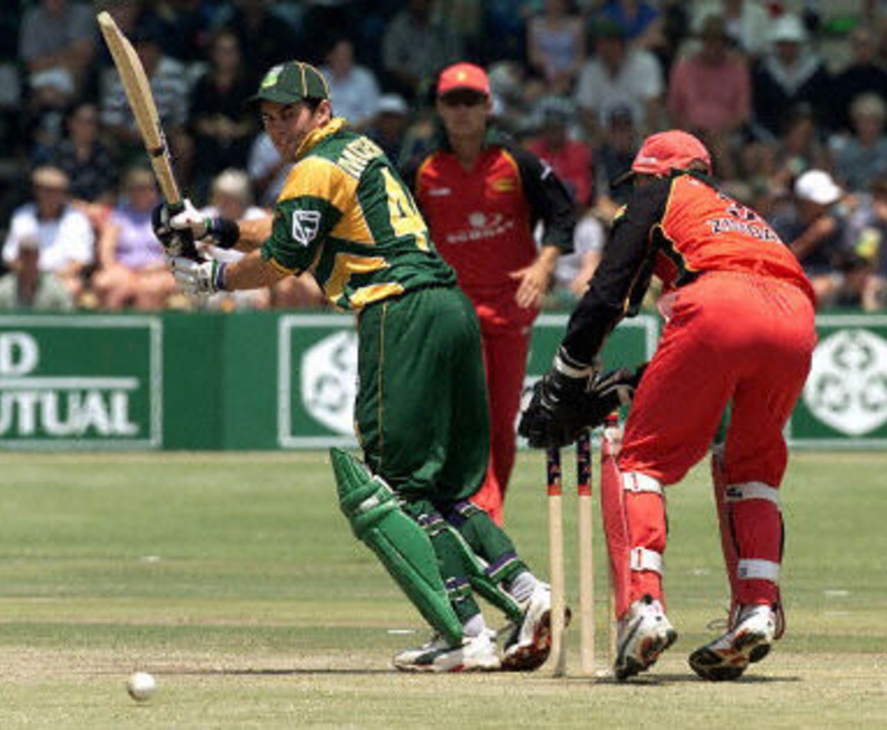 Zimbabwe v South Africa, 2nd ODI, Harare Sports Club, Harare, 29 September 2001