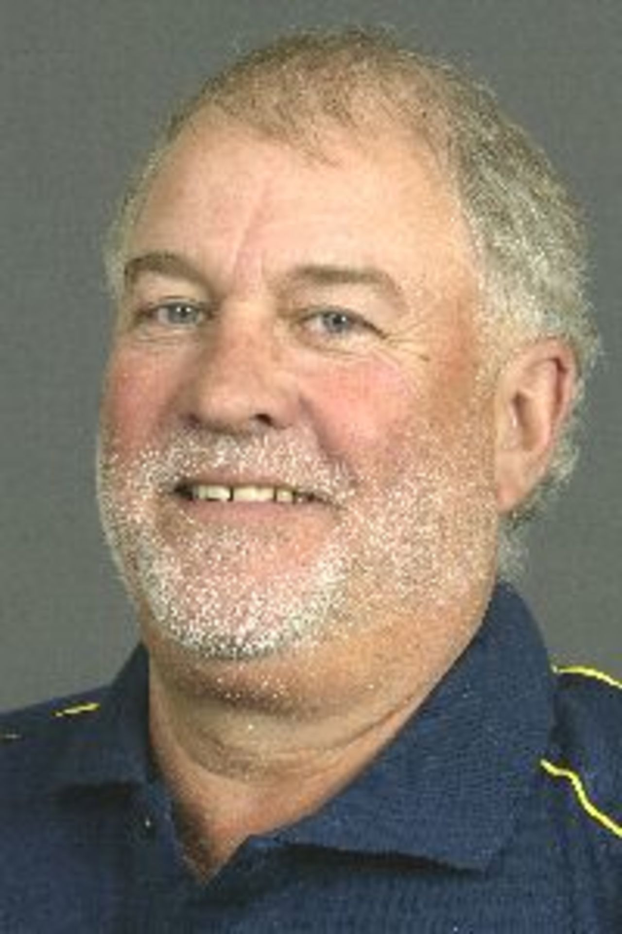 Portrait of Dave Orchard, umpire, August 2002