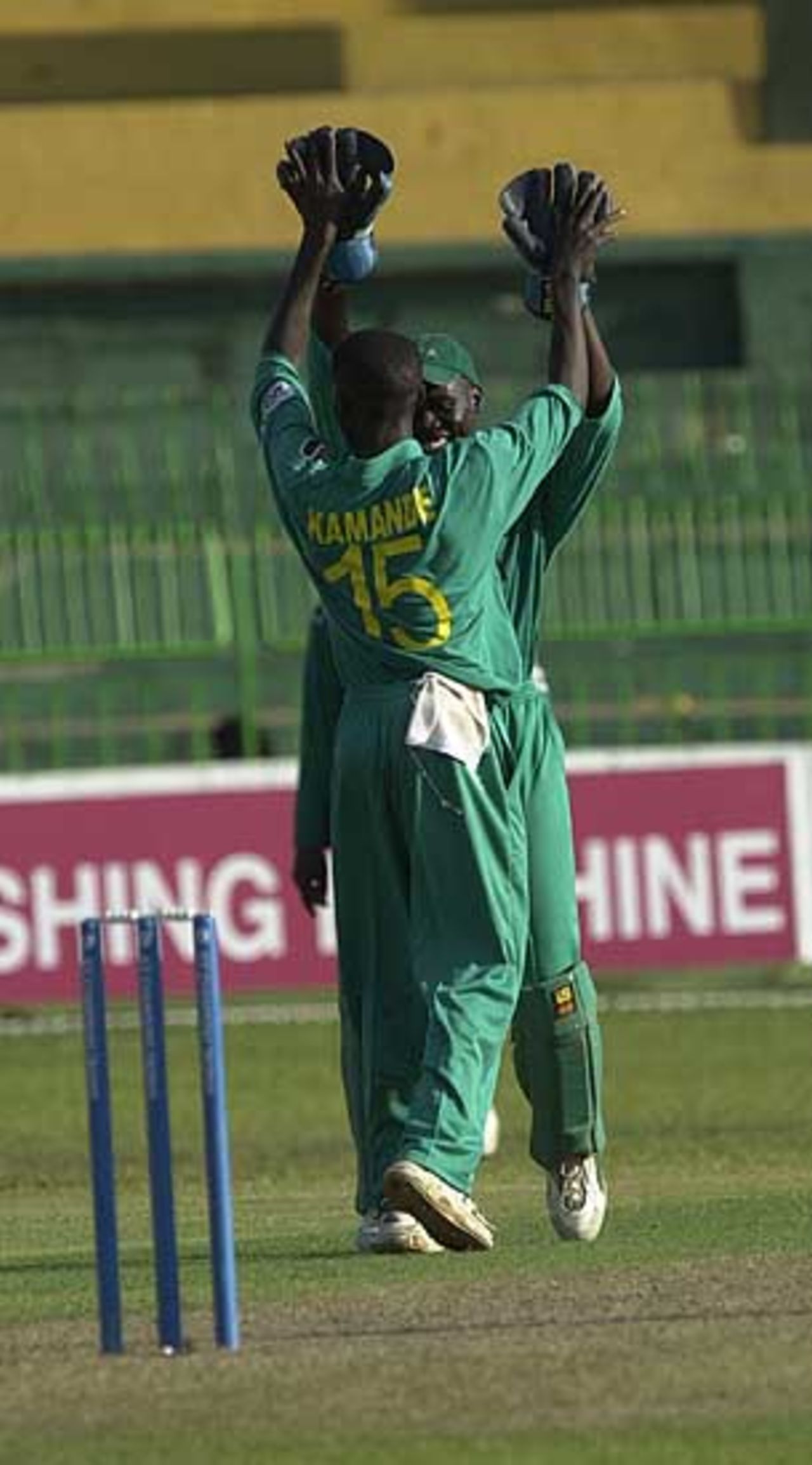 ICC Champions Trophy, Kenya v South Africa, 20th September 2002, Colombo (RPS)