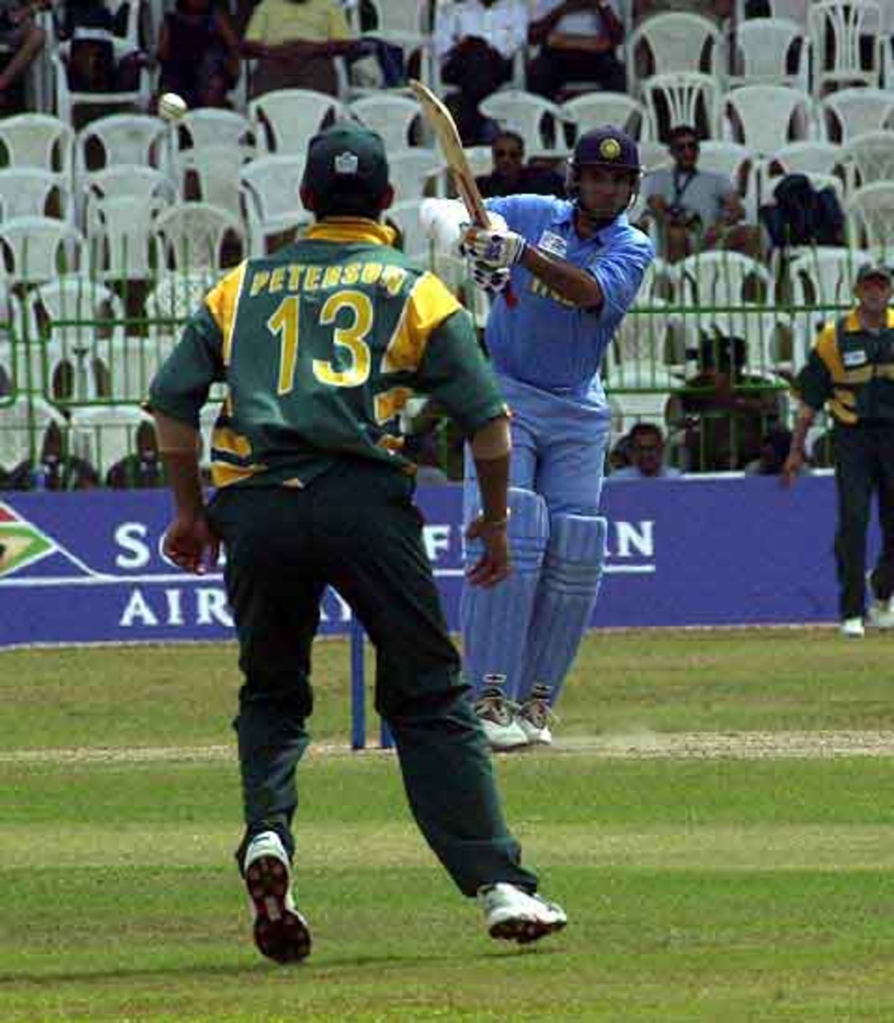 ICC Champions Trophy, India v South Africa, 1st Semi Final, 25th September 2002, Colombo (RPS)