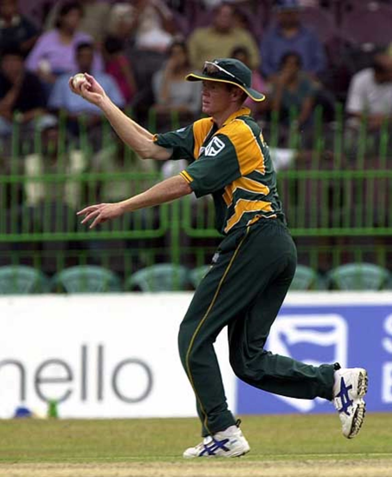 ICC Champions Trophy, India v South Africa, 1st Semi Final, 25th September 2002, Colombo (RPS)