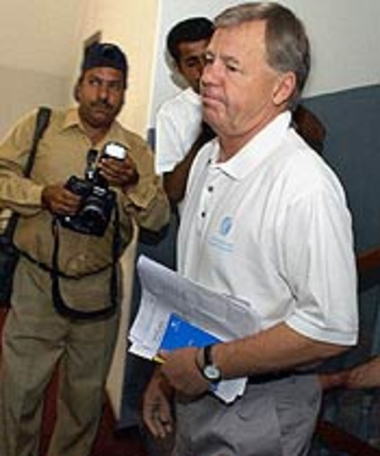 Mike Proctor announces ban for Rashid Latif, Multan, September 7, 2003