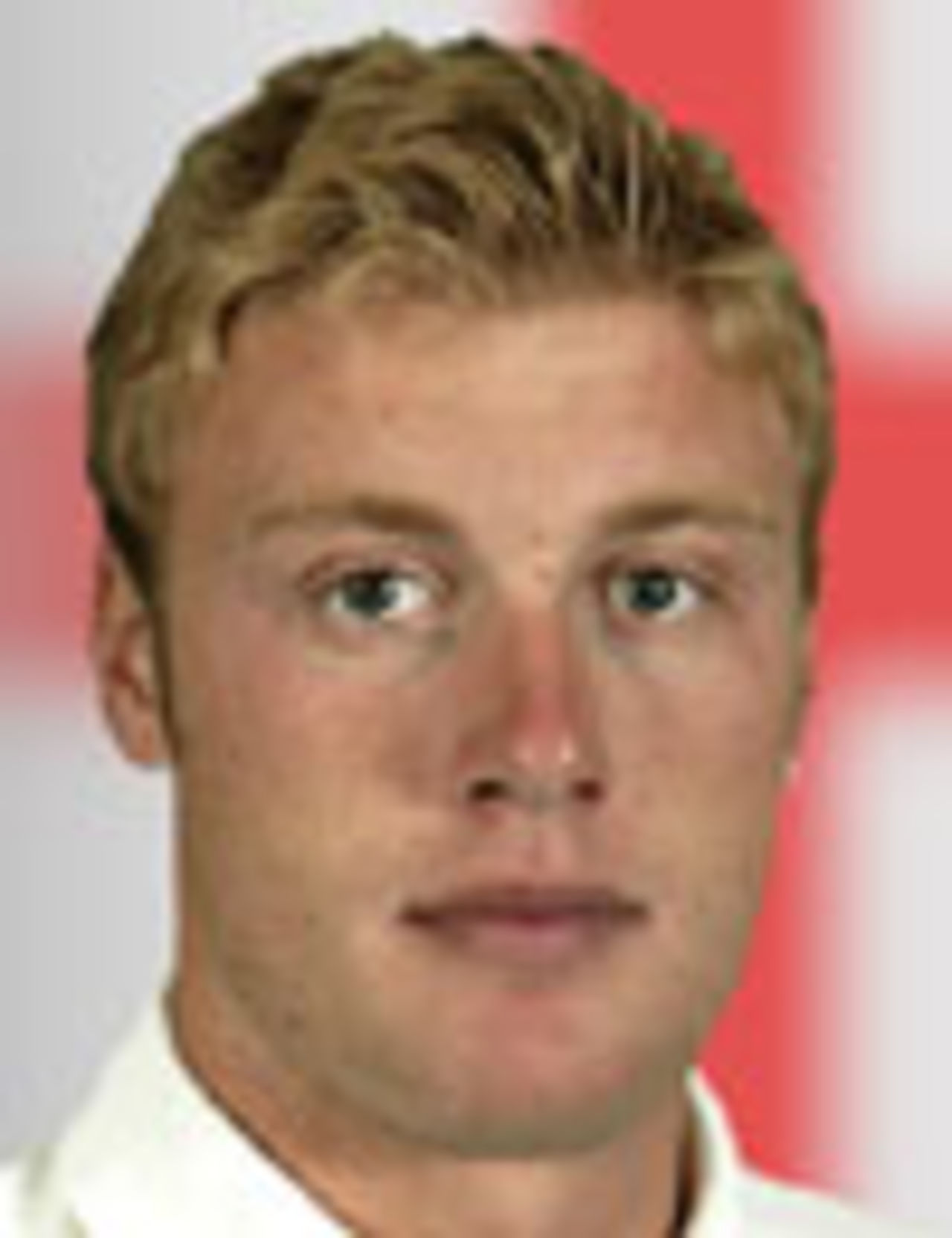 Andrew Flintoff ECB portrait