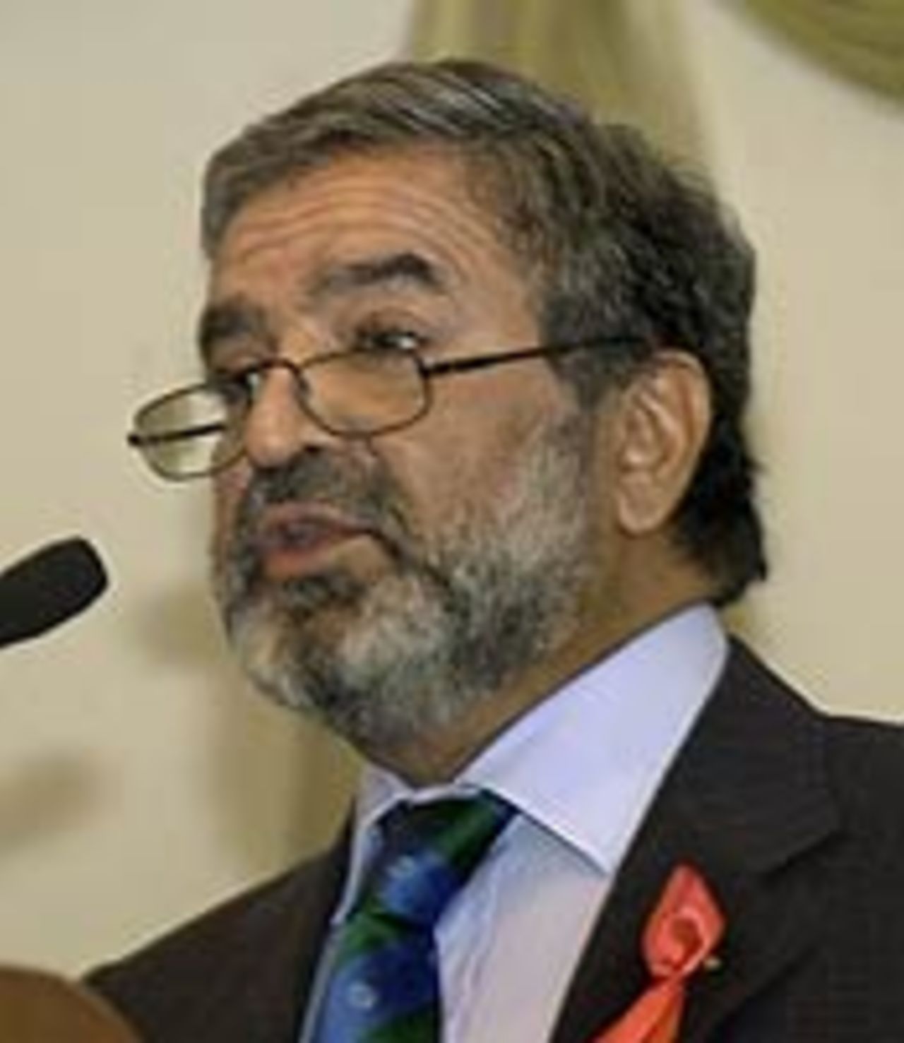 Ehsan Mani speaks at the ICC conference, September 18, 2003