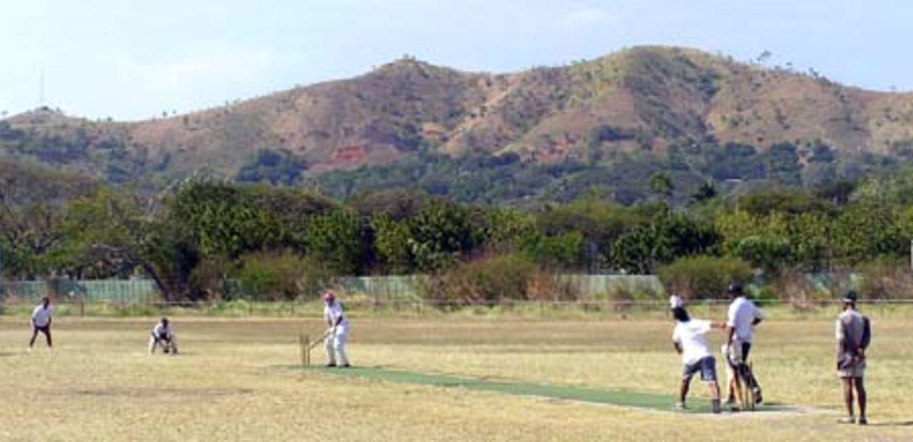 Action from PNG National Squad Camp