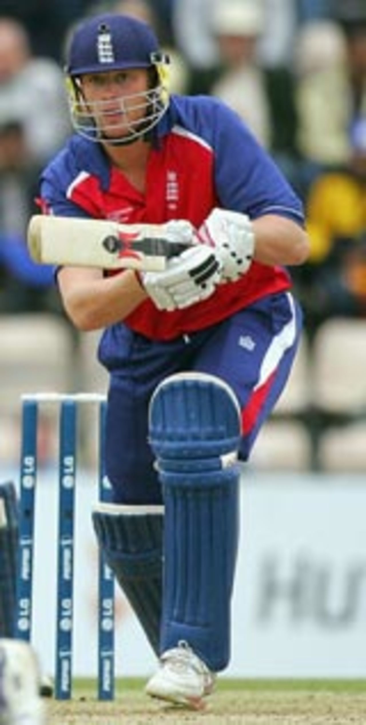 Andrew Flintoff on his way to another hundred, England v Sri Lanka, ICC Champions Trophy, September 18 2004