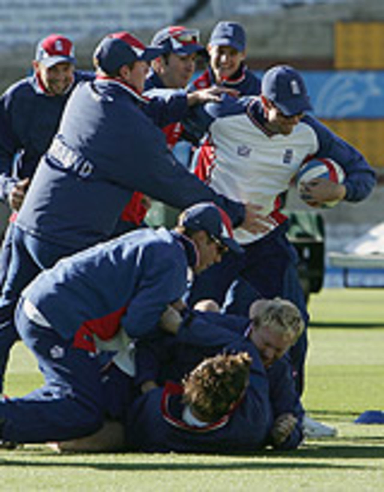 A whole new ball-game: England have finally got to grips with one-day cricket, so now they are turning their thoughts to rugby