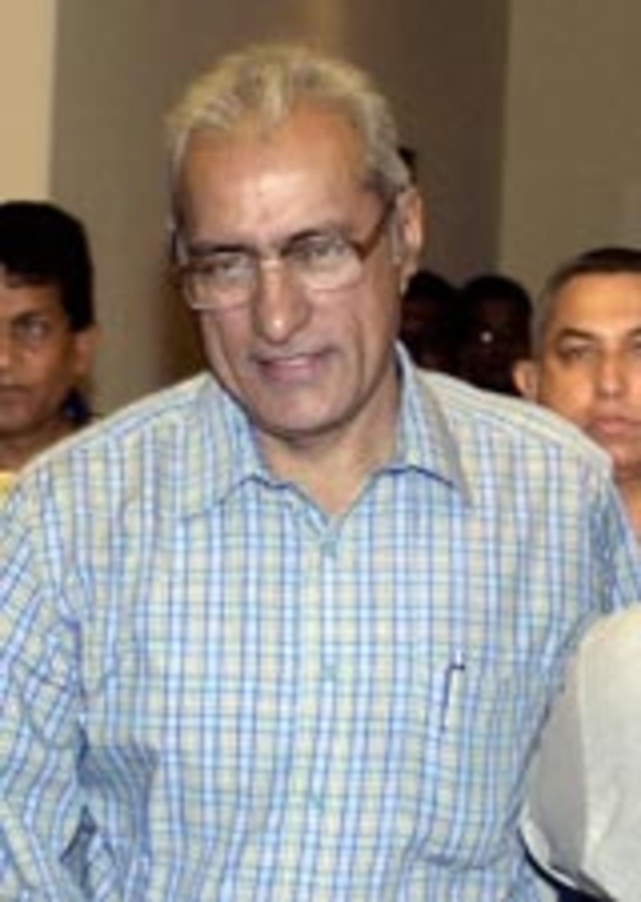 Ranbir Singh Mahendra, the BCCI's new president, September 29, 2004