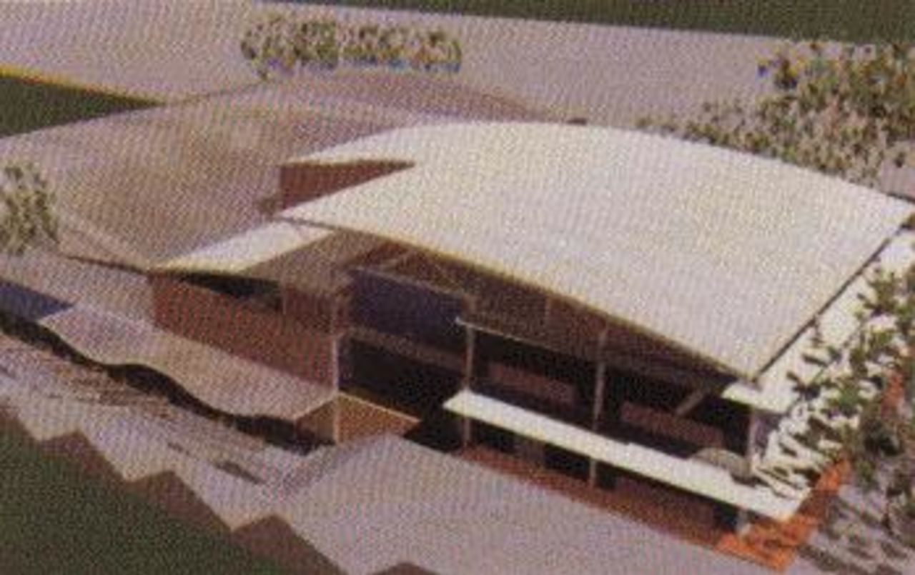 Artists impression of the new NSWCA headquarters at the Sydney cricket Ground, opened in 1997.