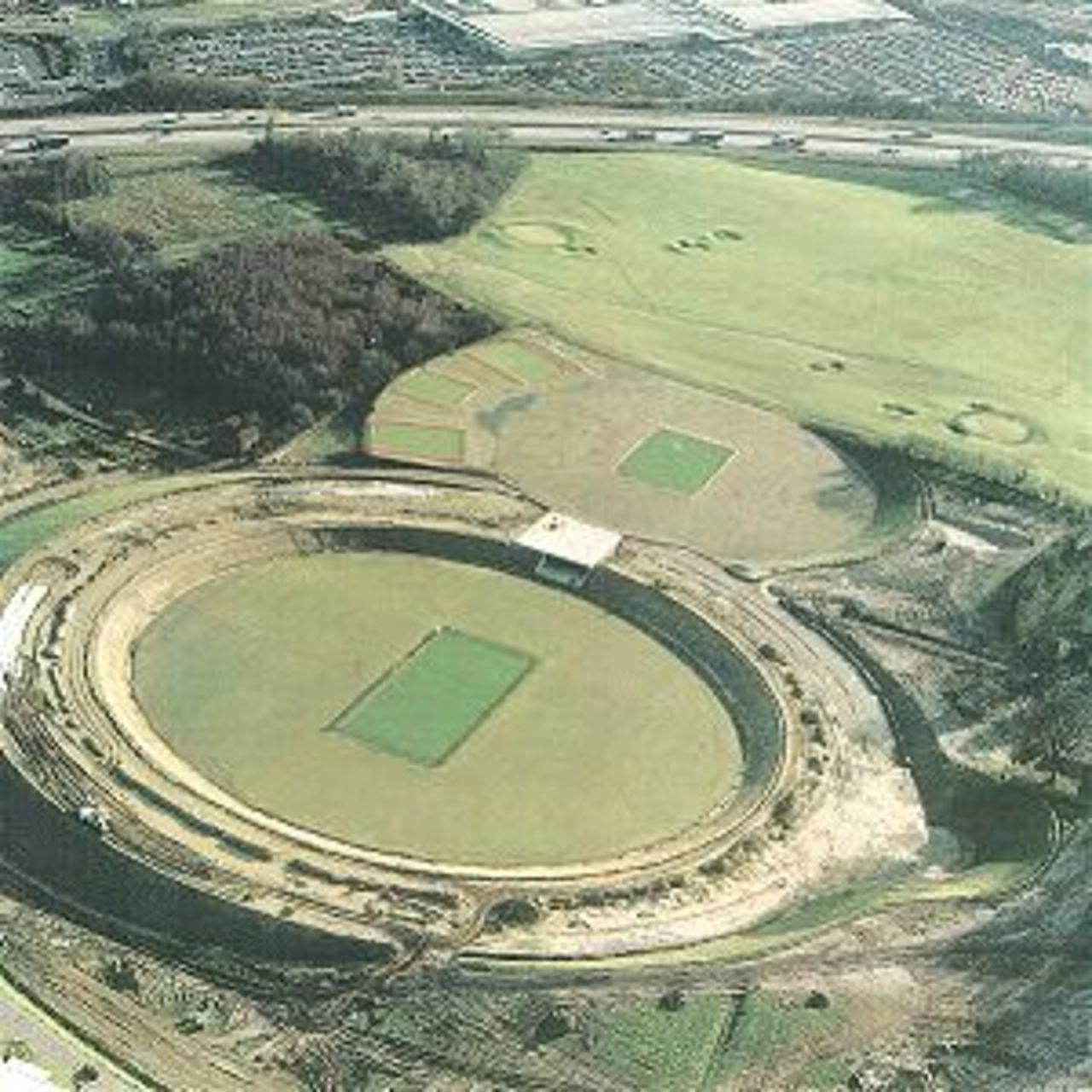 Latest Aerial View of New Cricket Oval.