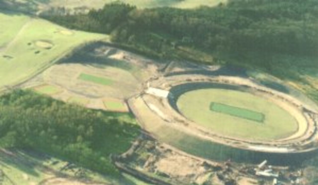 Another Aerial View of the New Cricket Oval.