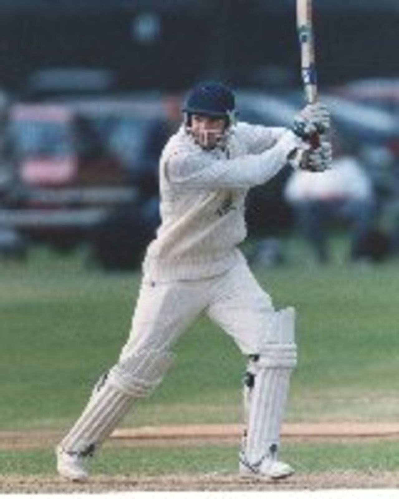 Steve James batting for Glamorgan against Sussex at Sophia Gardens, Cardiff in 1993