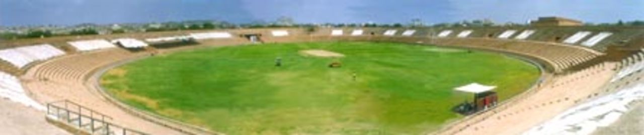 An overall view of the picturesque Barkatullah Khan Stadium in Jodhpur