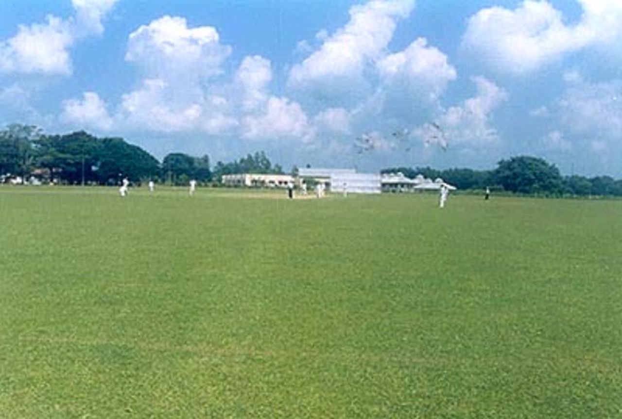 An overall view of the picturesque Polytechnic Institute ground at Agartala