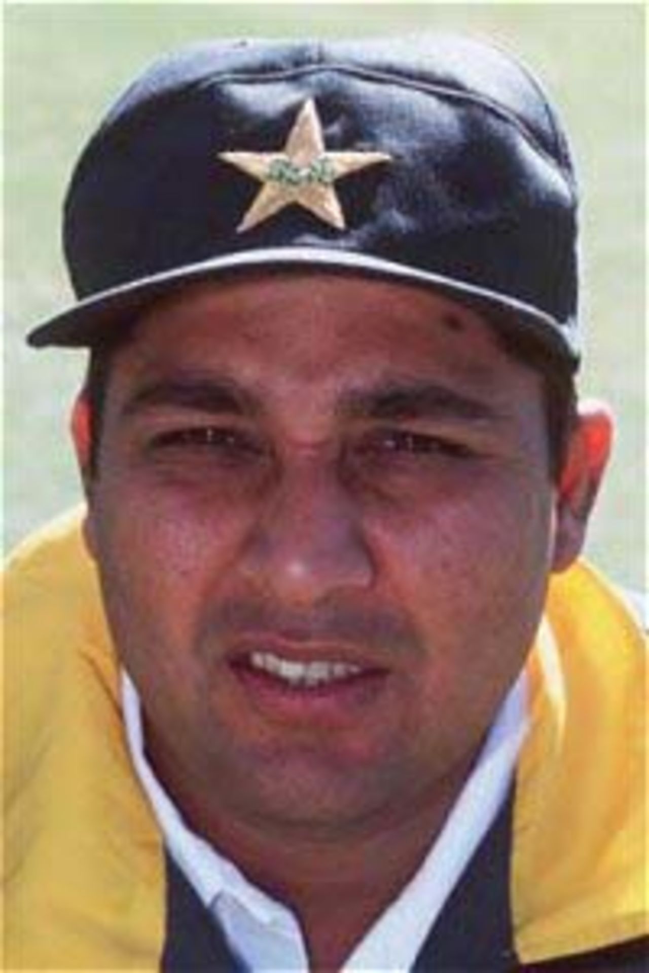 Portrait of Inzamam-ul-Haq, Pakistan in Australia, 1999/2000