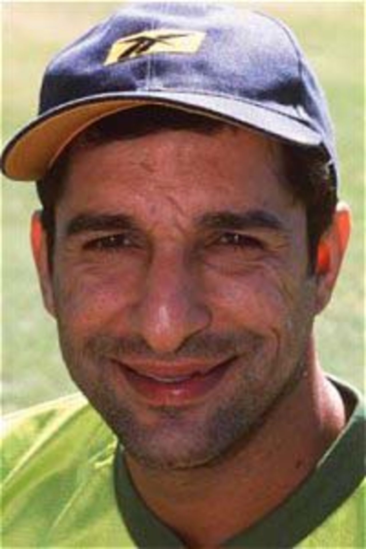 Portrait of Wasim Akram, Pakistan in Australia, 1999/2000