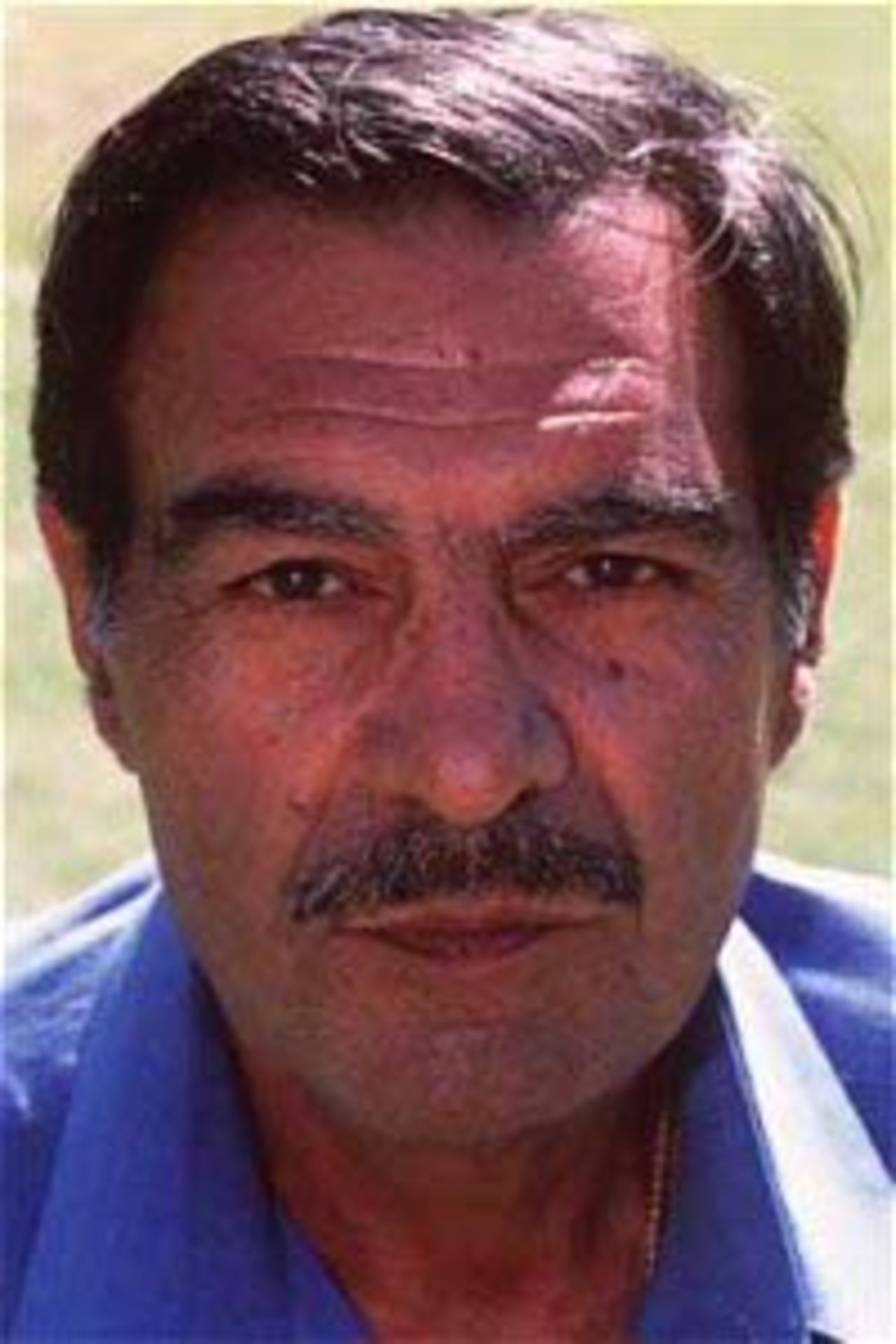 Portrait of Yawar Saeed, Pakistan Manager, Pakistan in Australia, 1999/2000