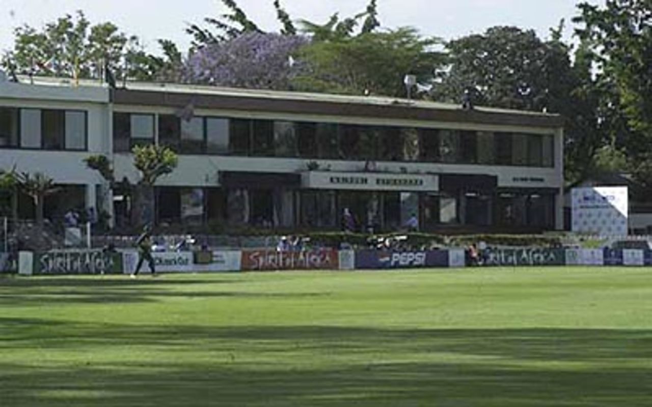 The panoramic view of the Gymkhana ground, Nairobi