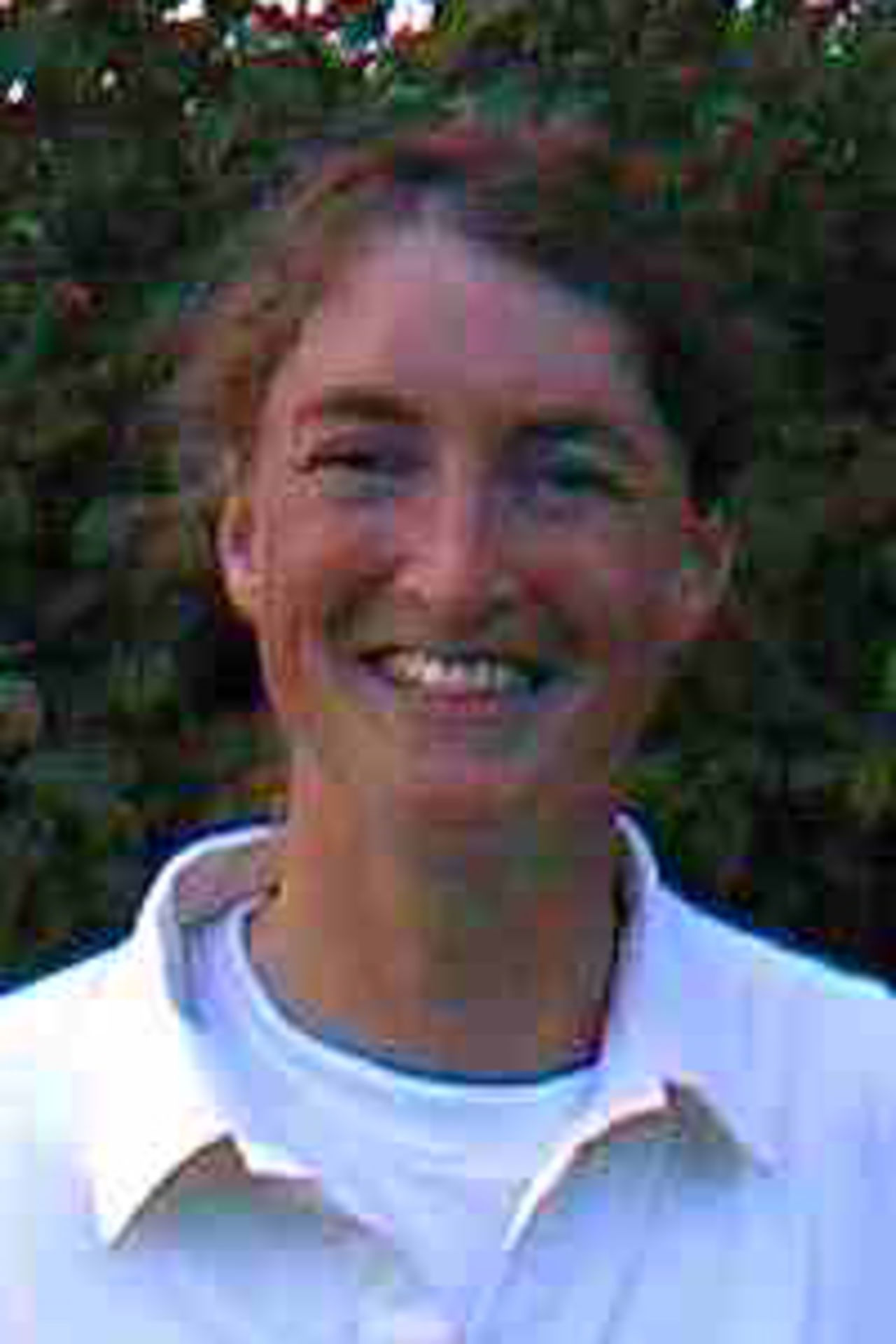 Portrait of Elise Reynolds, August 2000 - Netherlands player in the CricInfo Women's World Cup 2000