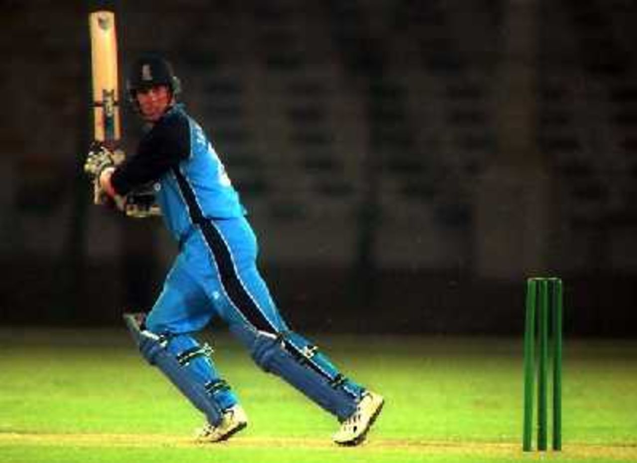 Trescothick in fine form, 2nd warm-up match, England XI v Pakistan 'A', 22 October 2000, National Stadium Karachi