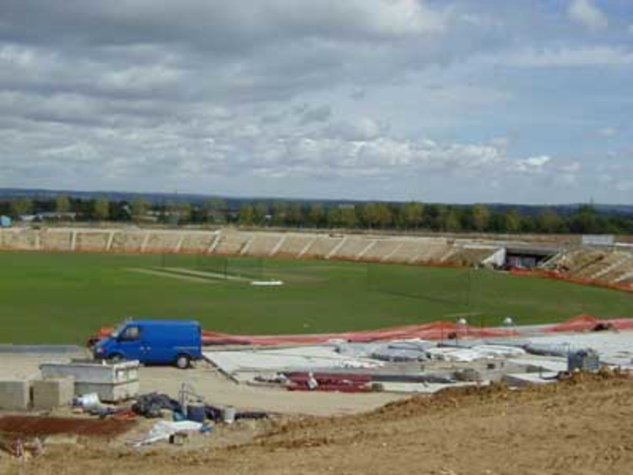 New Building raising at The Hampshire Rose Bowl