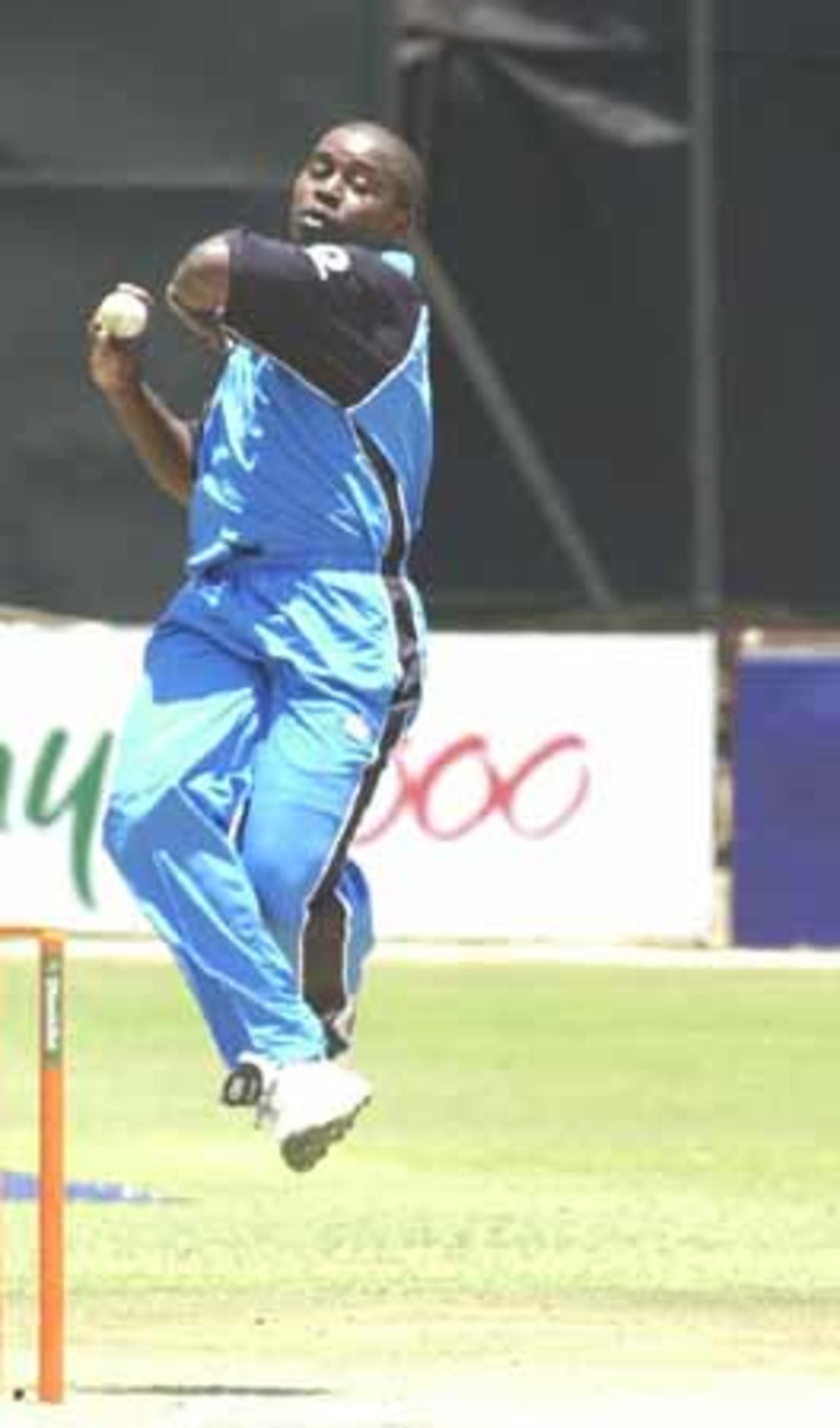 In the ICC Knock Out Trophy match Bangladesh v England, Nairobi Gymkhana, October 2000